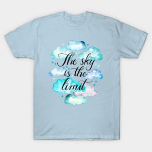 The Sky Is The Limit (Blue Version) T-Shirt